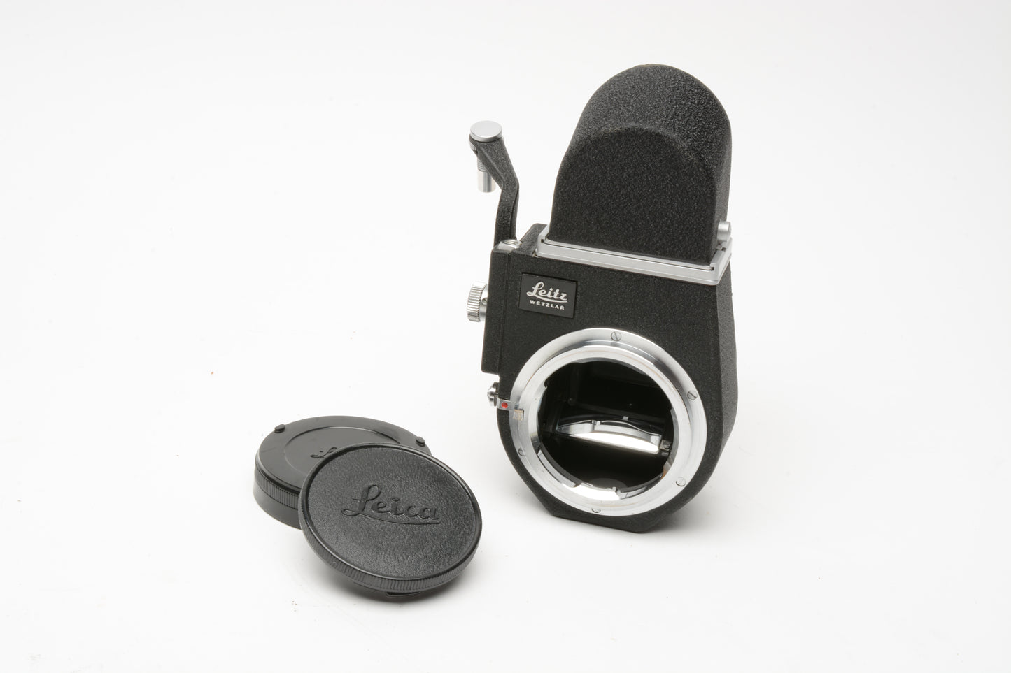 Leica Visoflex III Reflex Housing 16498 w/OTXBO Finder, clean w/Caps