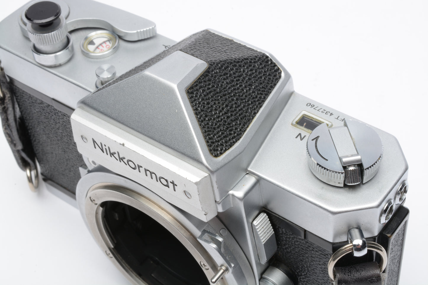 Nikon Nikkomat FTN 35mm SLR Chrome Body, New seals, very clean