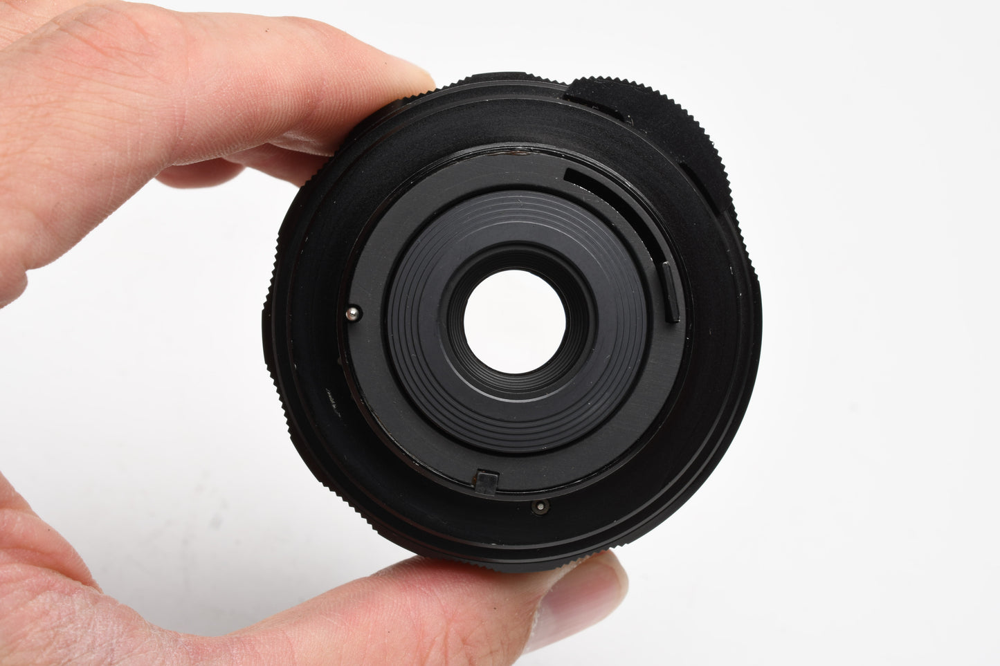 Pentax Super MC Takumar 50mm f4 Macro M42 mount lens, caps, case, Sky, Mint-