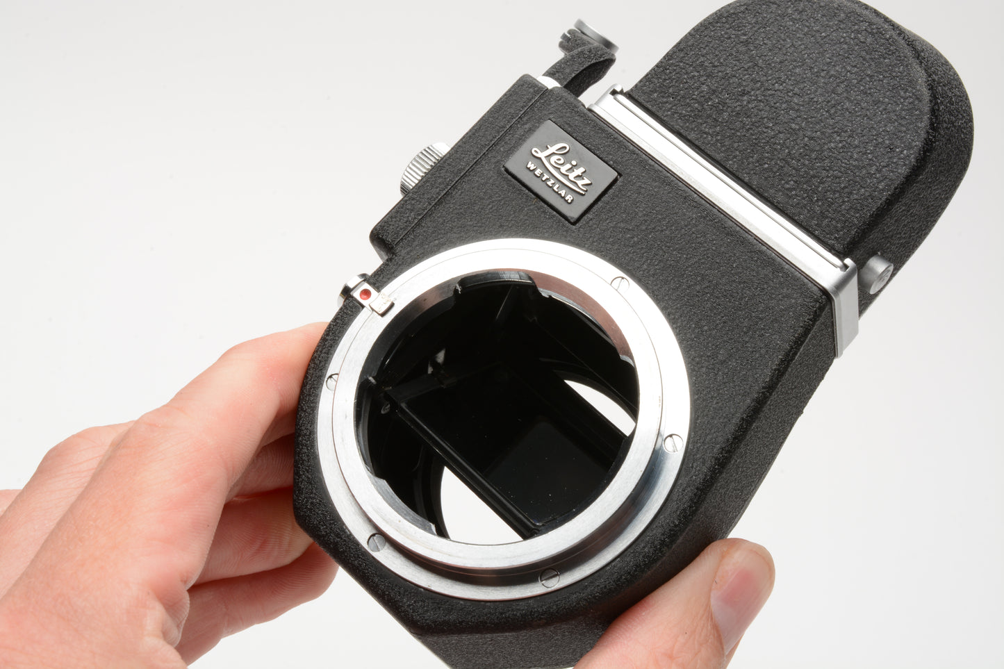 Leica Visoflex III Reflex Housing 16498 w/OTXBO Finder, clean w/Caps