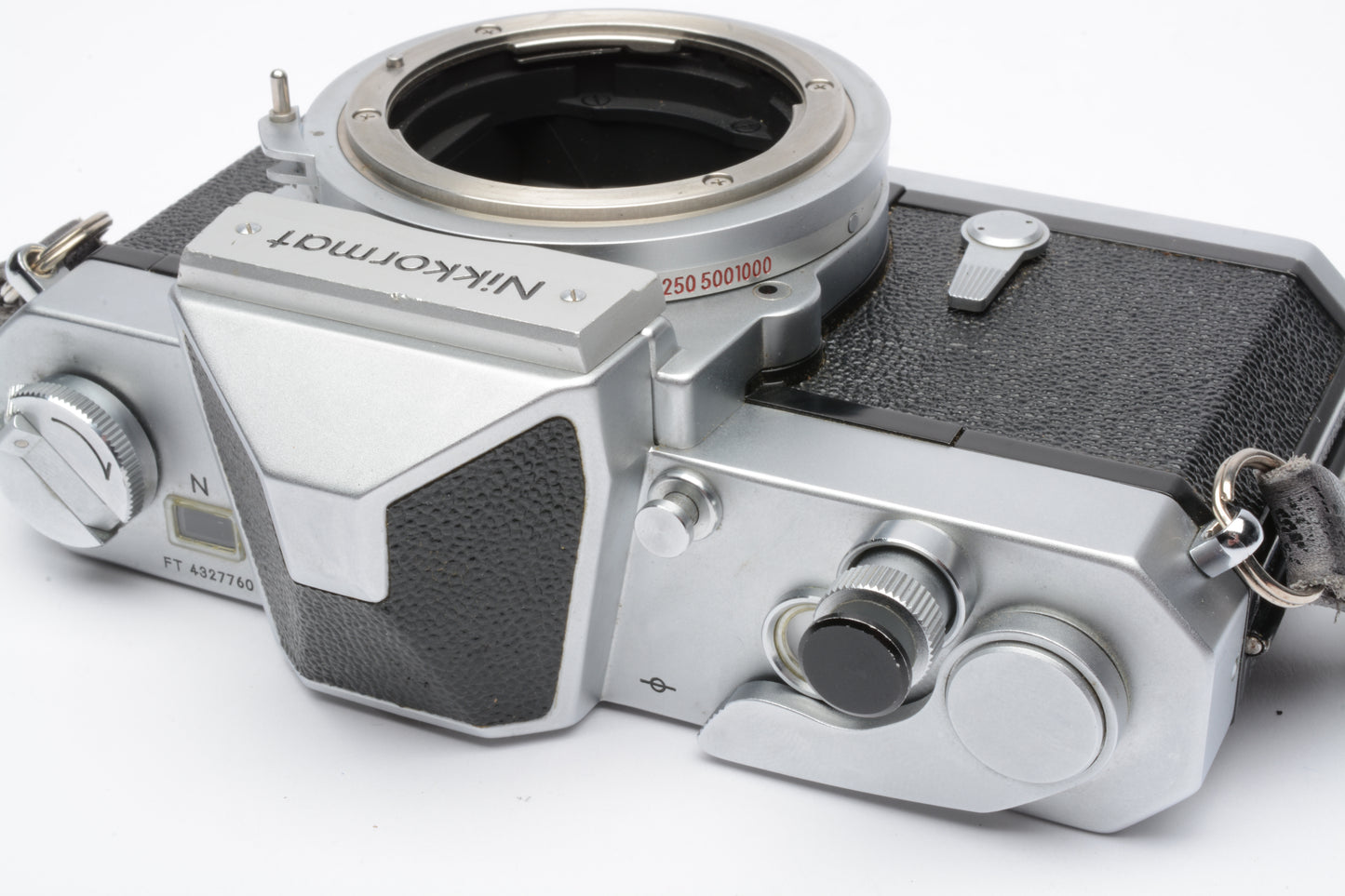 Nikon Nikkomat FTN 35mm SLR Chrome Body, New seals, very clean