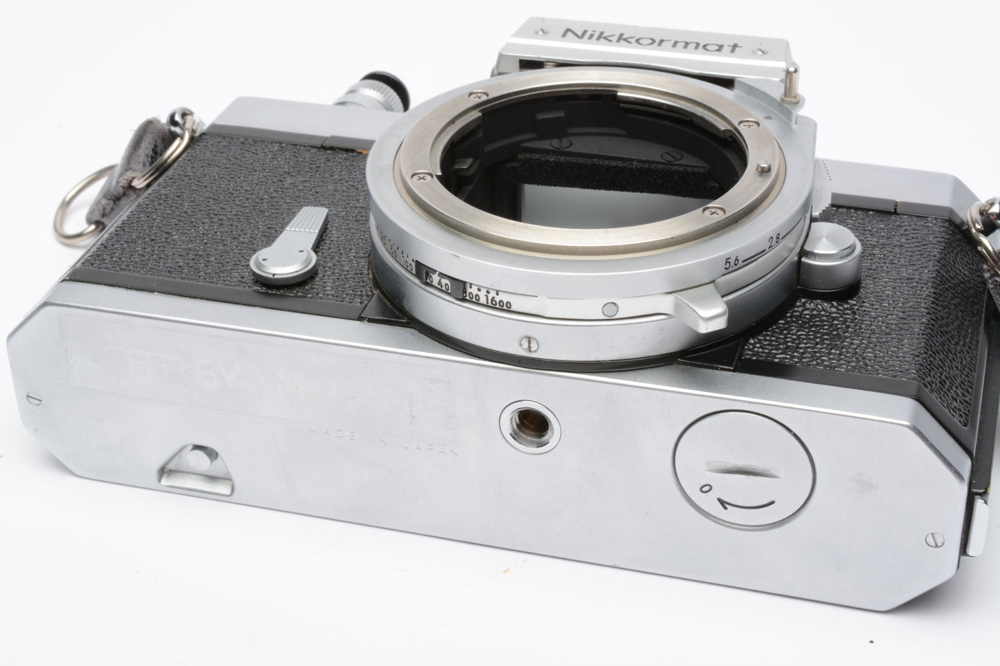 Nikon Nikkomat FTN 35mm SLR Chrome Body, New seals, very clean