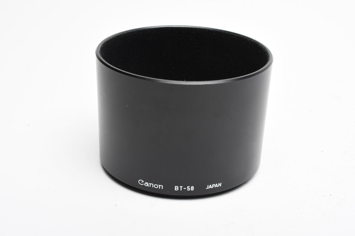 Canon BT-58 plastic bayonet lens hood 58mm diameter