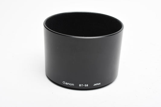 Canon BT-58 plastic bayonet lens hood 58mm diameter