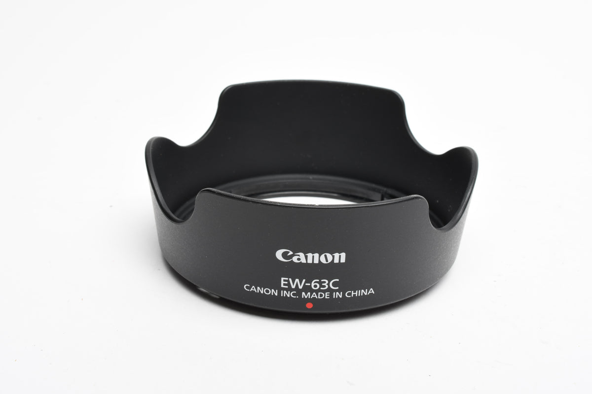 Canon EW-63C Genuine lens hood for 18-55mm STM Zoom lens, Mint-