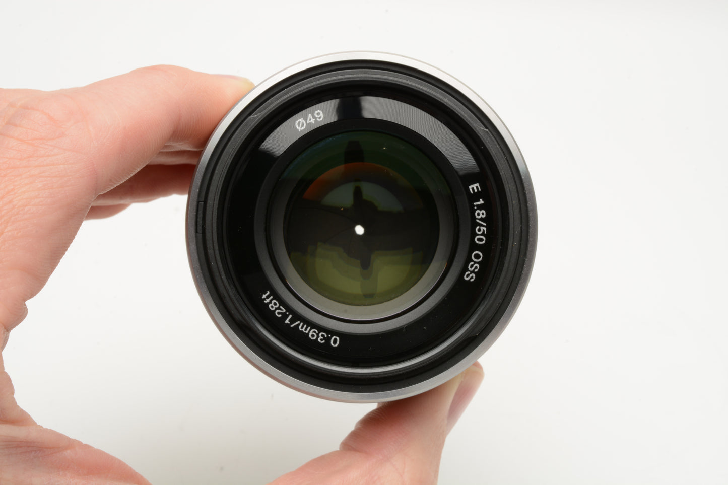 Sony 50mm f1.8 FE OSS SEL50f18 Prime lens, UV, hood, Mint-, Nice