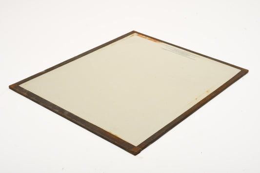 Kodak Type 1 Defender Safelight 10x12 glass Gray darkroom safelight  filter, Clean