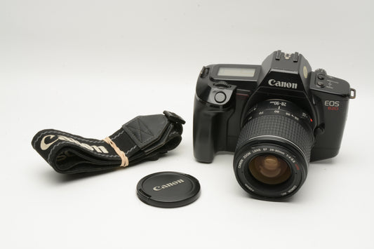 Canon EOS 620 35mm SLR w/EF 28-90mm, Cap, Tested, Works Great