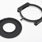 Pro Optic 100mm Filter Holder w/ 52mm-86mm Ring + Choice of Bonus Step Ring