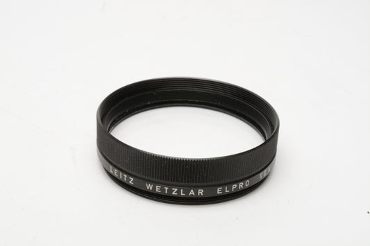 Leica Leicaflex Elpro VIIa Close-Up filter in leather case 16533, Clean!
