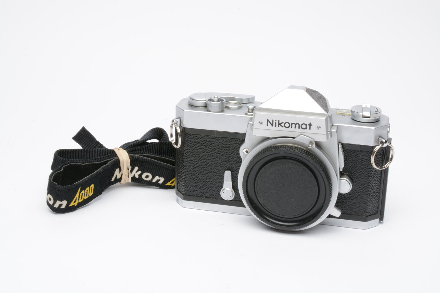 Nikon Nikomat FTN 35mm SLR Chrome Body, New seals, very clean