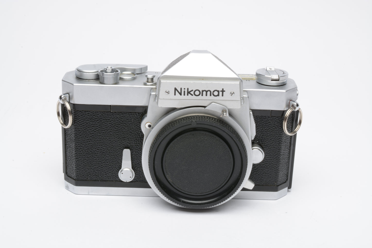 Nikon Nikomat FTN 35mm SLR Chrome Body, New seals, very clean