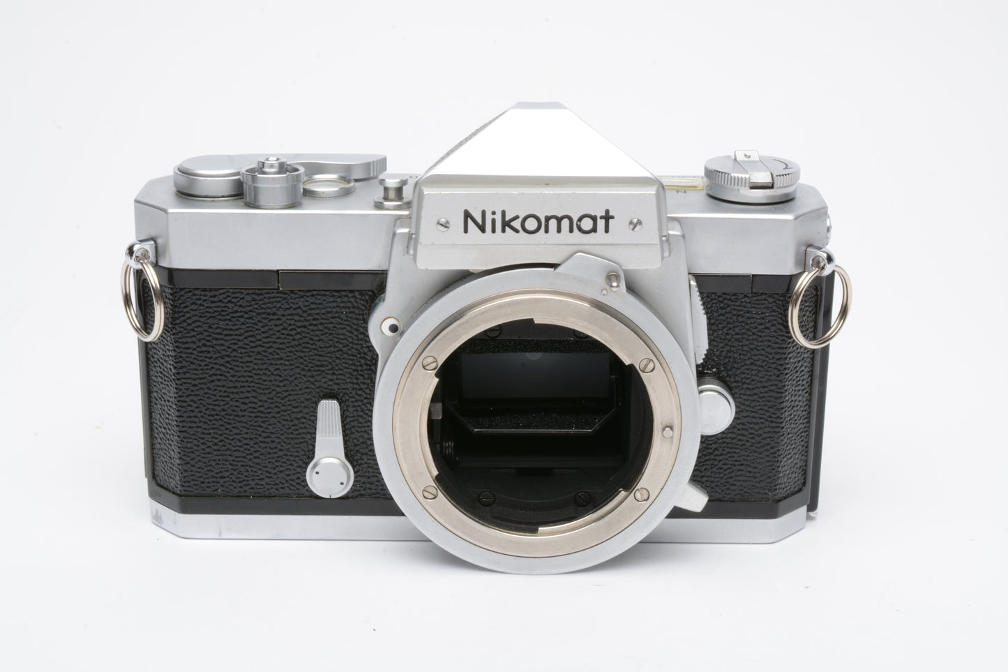 Nikon Nikomat FTN 35mm SLR Chrome Body, New seals, very clean