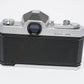 Nikon Nikomat FTN 35mm SLR Chrome Body, New seals, very clean