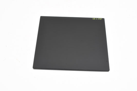 Set of 2: Lee 6X and 10X ND Filters ProGlass 100x100mm w/Foam seals, Clean