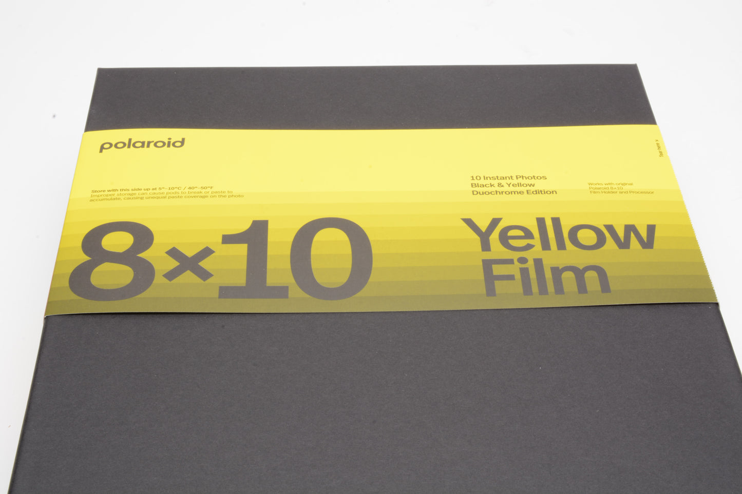 Polaroid 8x10 Yellow film 10 photos June 2023 production