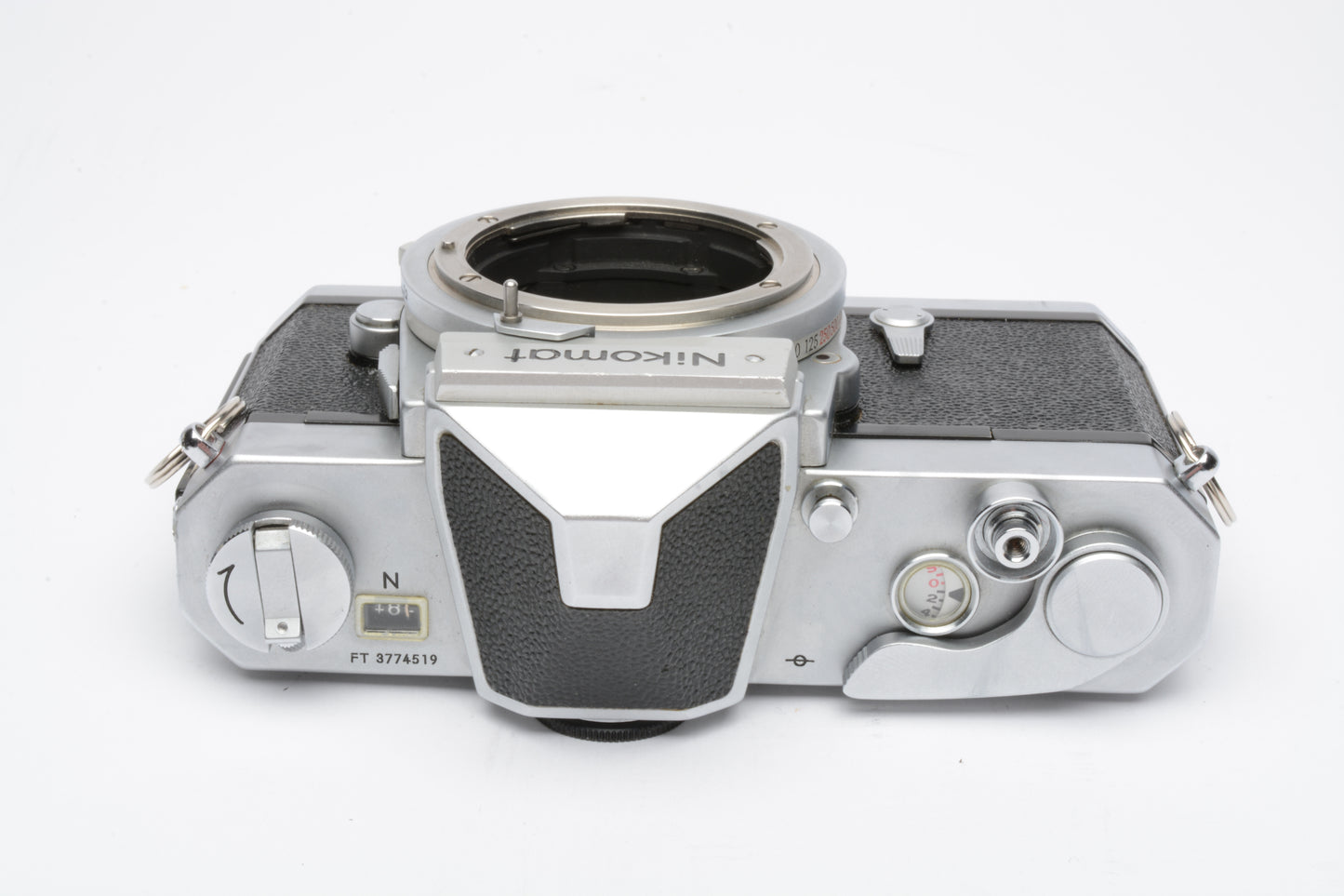 Nikon Nikomat FTN 35mm SLR Chrome Body, New seals, very clean