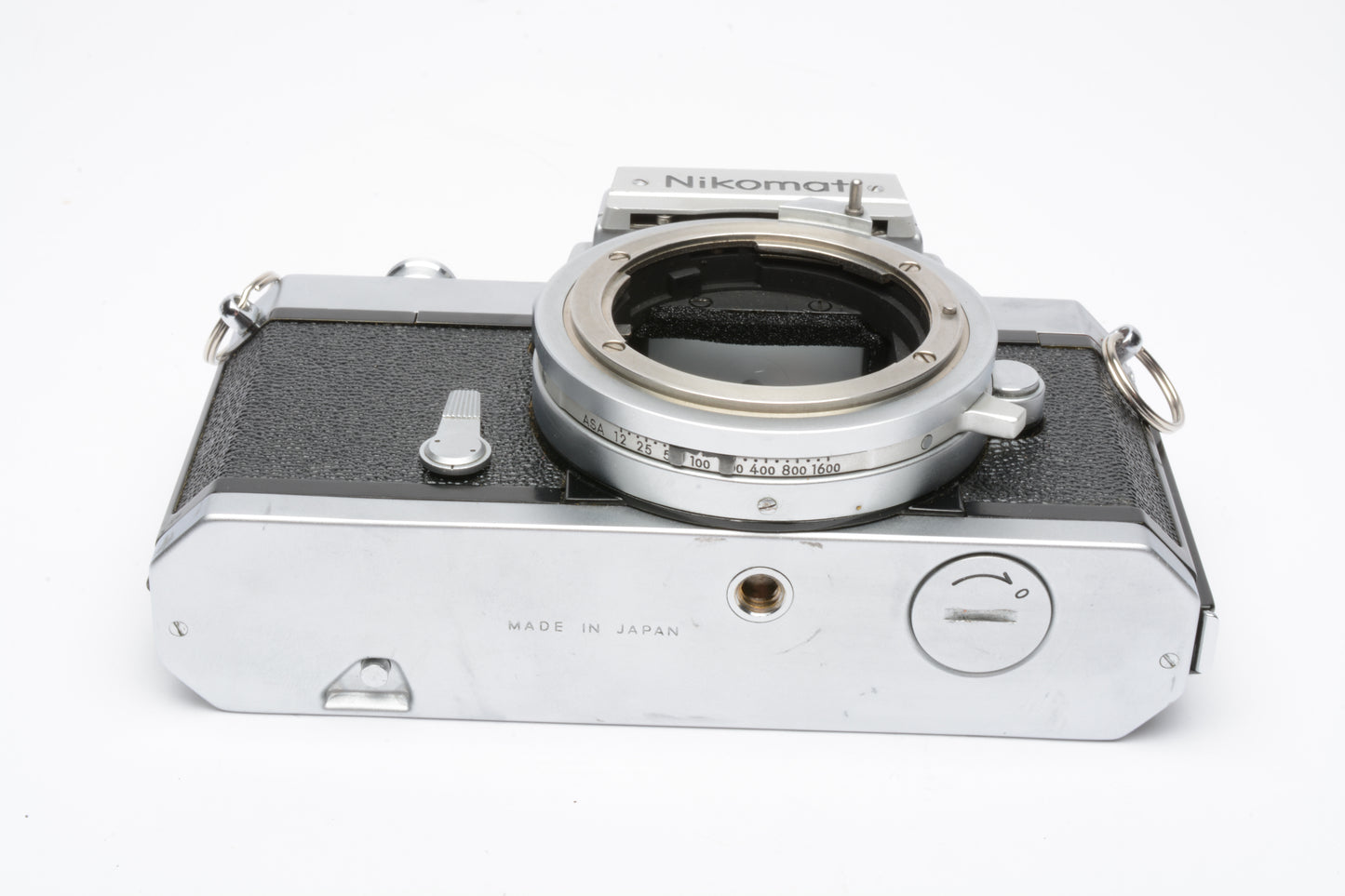 Nikon Nikomat FTN 35mm SLR Chrome Body, New seals, very clean