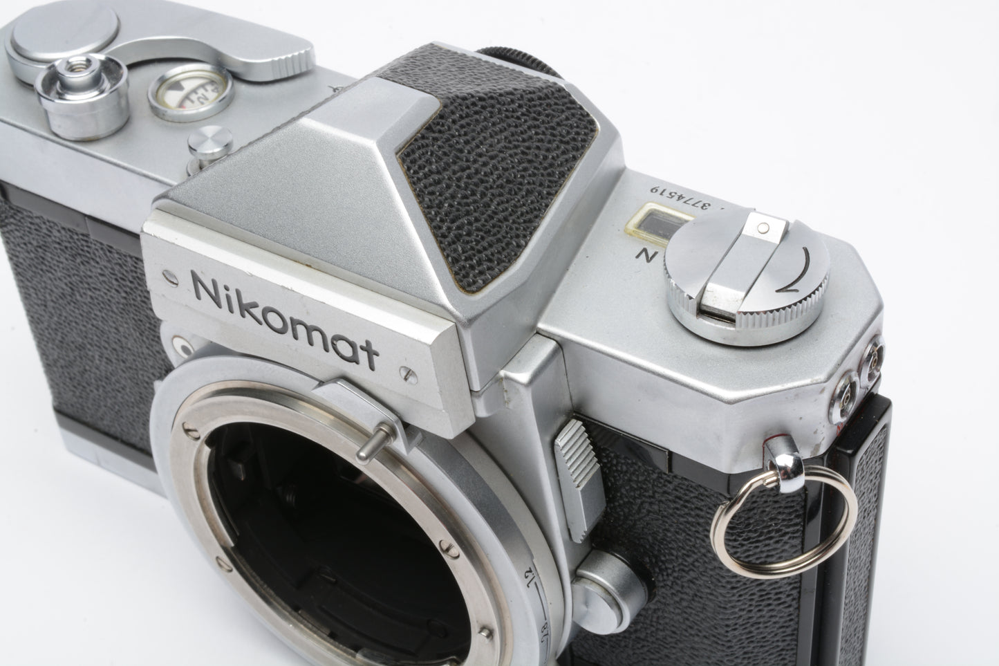 Nikon Nikomat FTN 35mm SLR Chrome Body, New seals, very clean