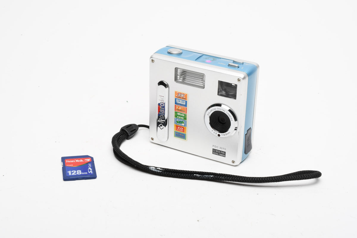 Polaroid Digital Camera PDC 2070 2.1MP Digital Point&Shoot +128MB SD card