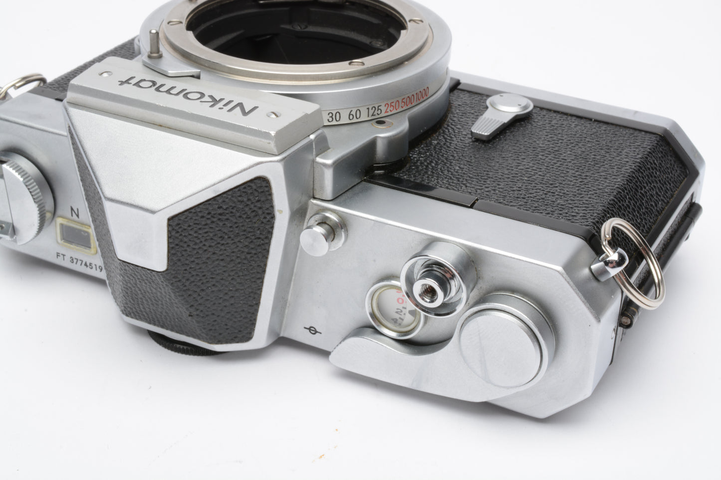 Nikon Nikomat FTN 35mm SLR Chrome Body, New seals, very clean