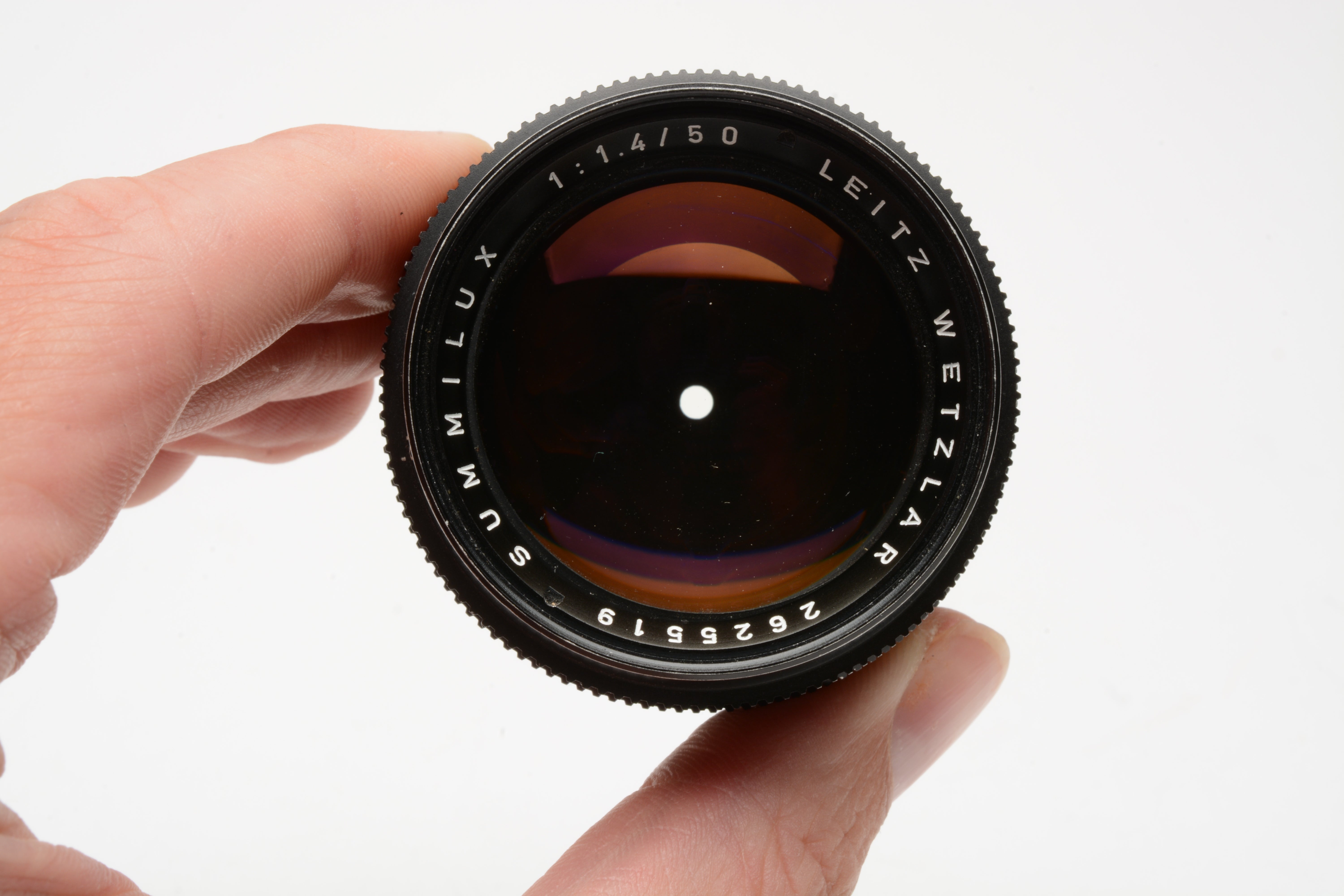 Leica Summilux-M 50mm f1.4 (black) Type II, Very clean & sharp