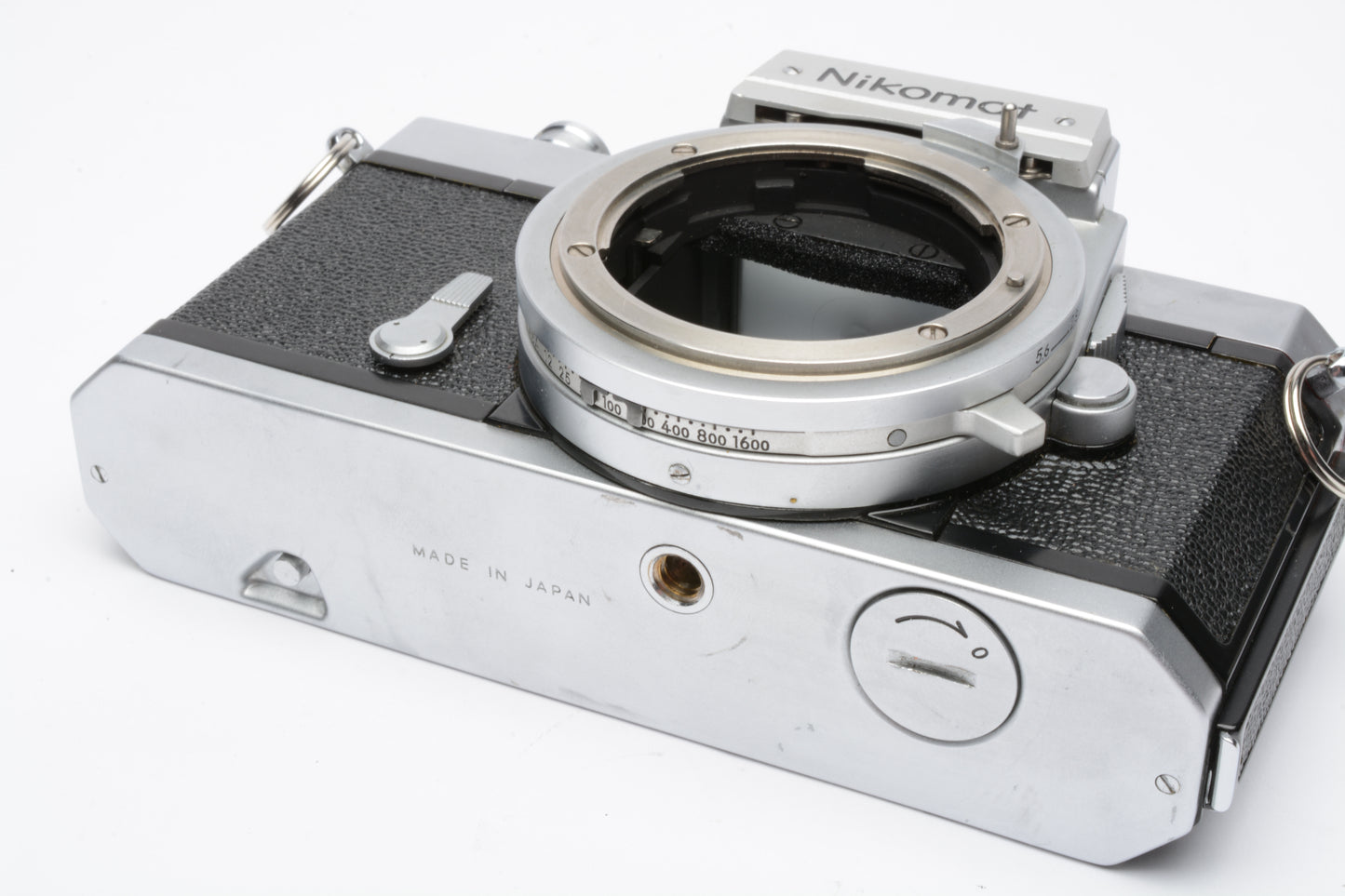 Nikon Nikomat FTN 35mm SLR Chrome Body, New seals, very clean