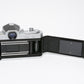 Nikon Nikomat FTN 35mm SLR Chrome Body, New seals, very clean