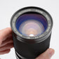 Vivitar 28-85mm f3.5-4.5 Macro zoom lens for Nikon F Ai-S Mount, caps + UV