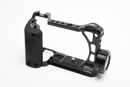 SmallRig Camera Cage with Silicone Handgrip for Sony a6400/a6300/a6100