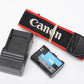 Canon EOS 70D DSLR Body w/Batt, charger, strap, Only 13,367 Acts