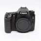 Canon EOS 70D DSLR Body w/Batt, charger, strap, Only 13,367 Acts