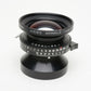 Schneider Kreuznach APO-Symmar 210mm f5.6 MC Large format lens w/Copal No.1