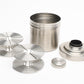 Kalcor Stainless steel 120 developing tank w/2X 35mm Stainless steel reels, Clean