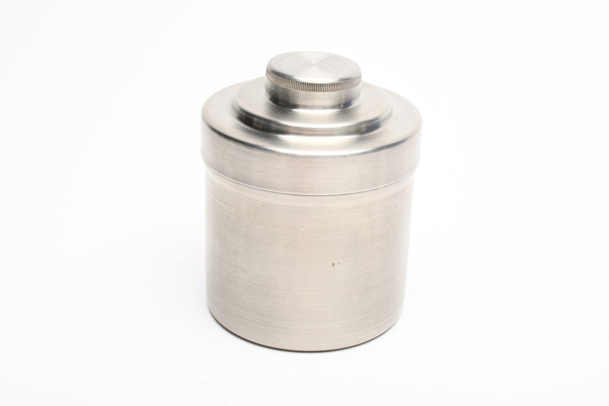 Kalcor Stainless steel 120 developing tank w/2X 35mm Stainless steel reels, Clean