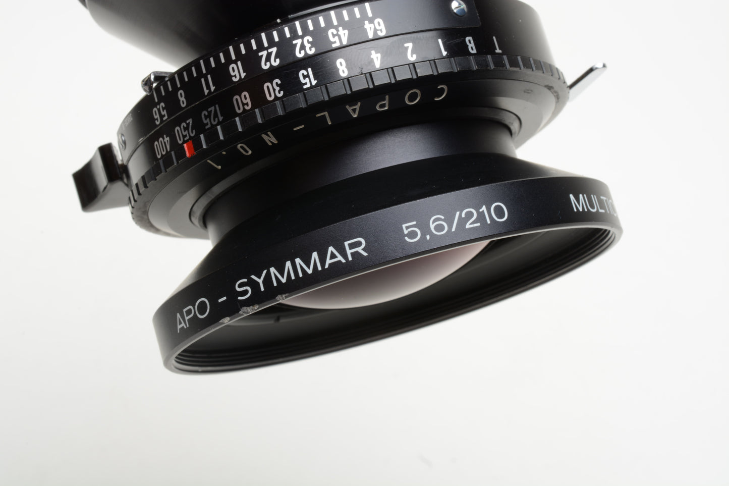 Schneider Kreuznach APO-Symmar 210mm f5.6 MC Large format lens w/Copal No.1