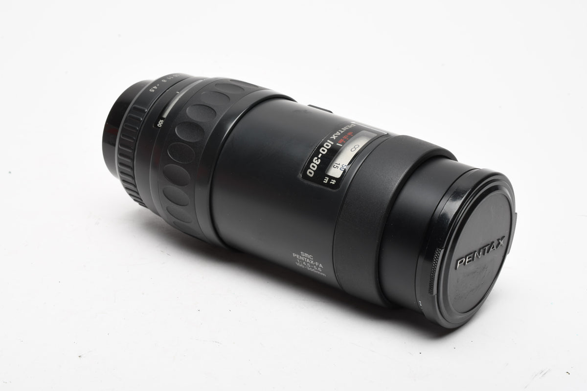 Pentax-FA 100-300mm SMC f4.5-5.6 Telephoto zoom lens, Mint- Boxed