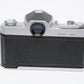 Nikon Nikomat FTN 35mm SLR Chrome Body w/28mm wide lens, New seals, case