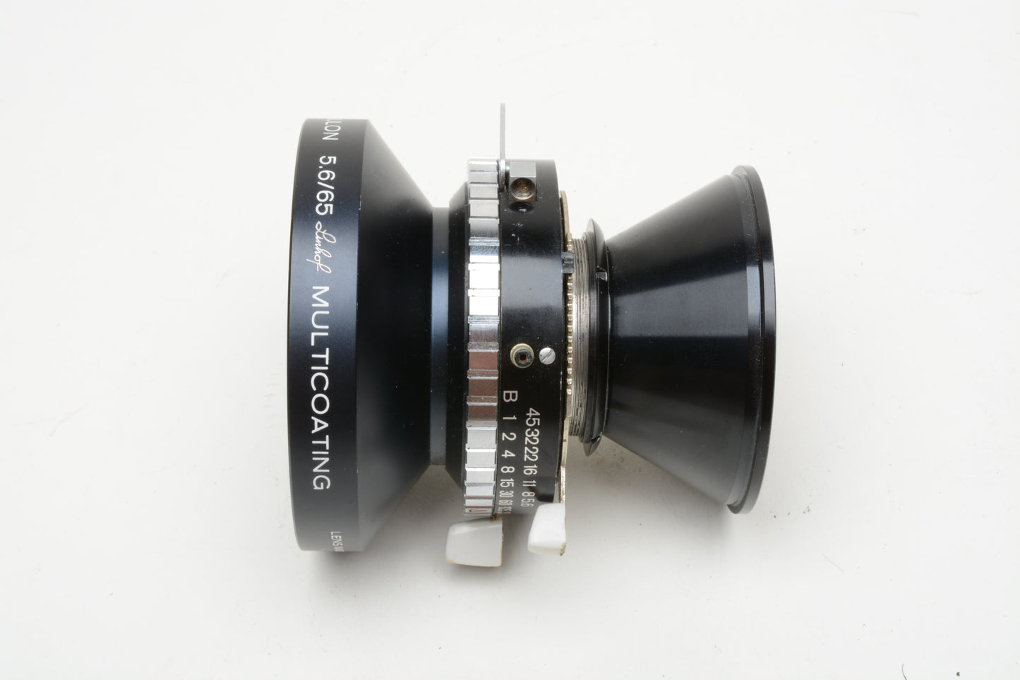 Schneider Kreuznach Super-Angulon 65mm f5.6 F 5.6 MC Large format lens w/Compur