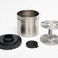 Nikor Stainless steel 120 developing tank w/1X 120 Stainless steel reel, Clean