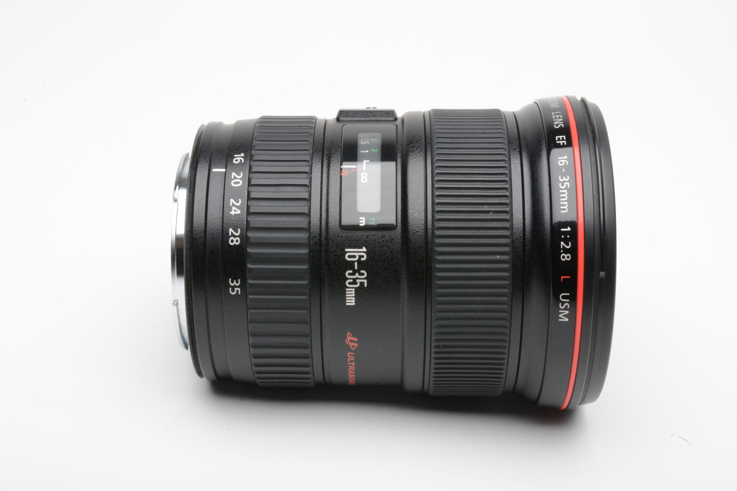 Canon EF 16-35mm f2.8L USM wide angle zoom, hood+caps+UV, clean & sharp