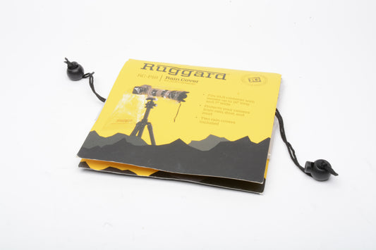 Ruggard RC-P18 Rain Cover for DSLR with Lens up to 18 (Pack of 2), New