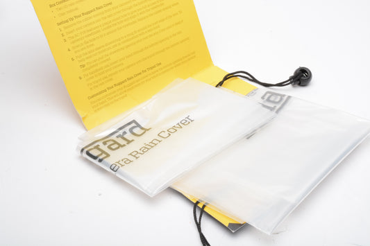 Ruggard RC-P18 Rain Cover for DSLR with Lens up to 18 (Pack of 2), New
