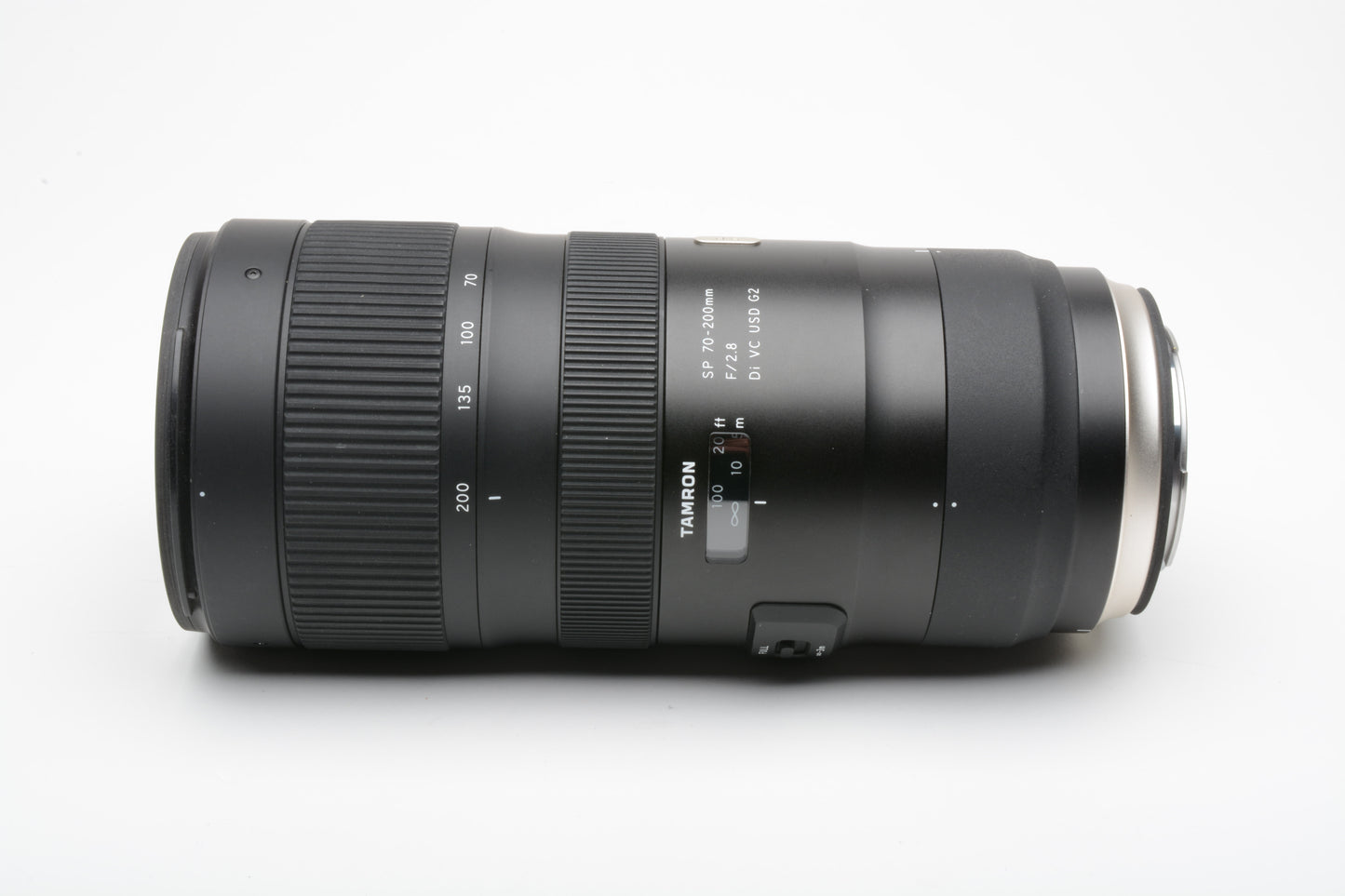 Tamron SP 70-200mm F2.8 VC Di USD Lens A025 For Canon (G2), hood, collar, caps