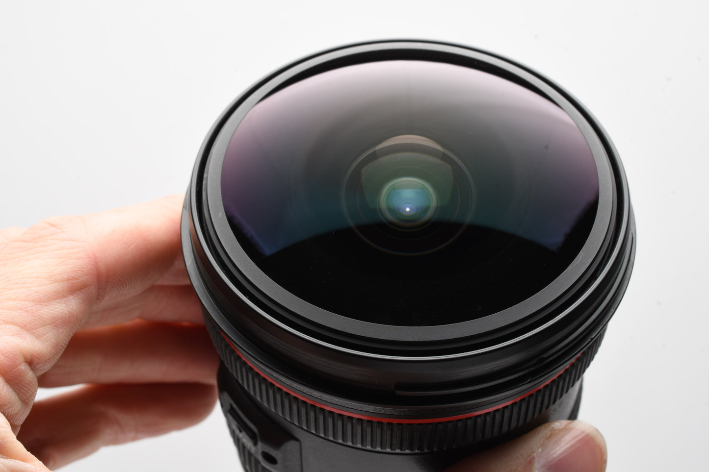 Canon EF 8-15mm f4L USM Zoom Lens, Caps, Hood, Barely Used, Mint-