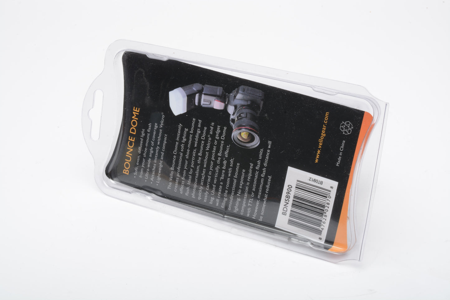 Vello Bounce Dome for Nikon SB-900 and SB-910 Flashes - New