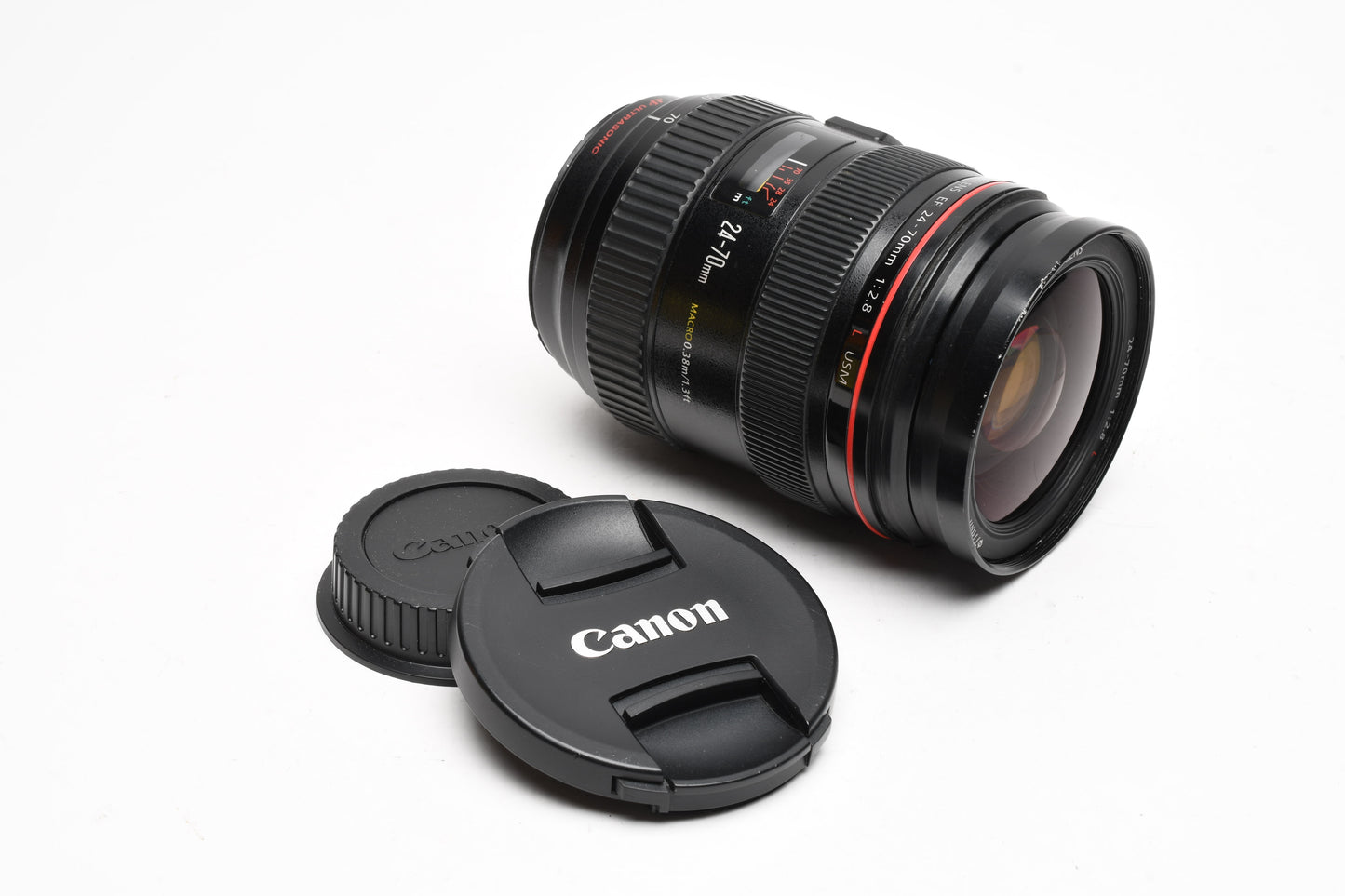 Canon EF 24-70mm f2.8L USM zoom lens, very sharp, Good!