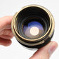 Kodak Ektar 125mm brass enlarging lens, nice, vintage