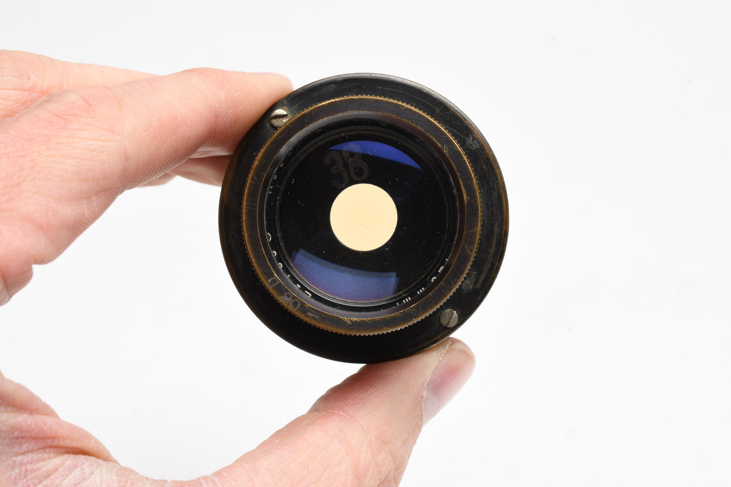 Kodak Ektar 125mm brass enlarging lens, nice, vintage