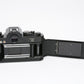 Nikon EL 35mm SLR Black Body w/Nikkor 50mm f2, New seals, Nice!